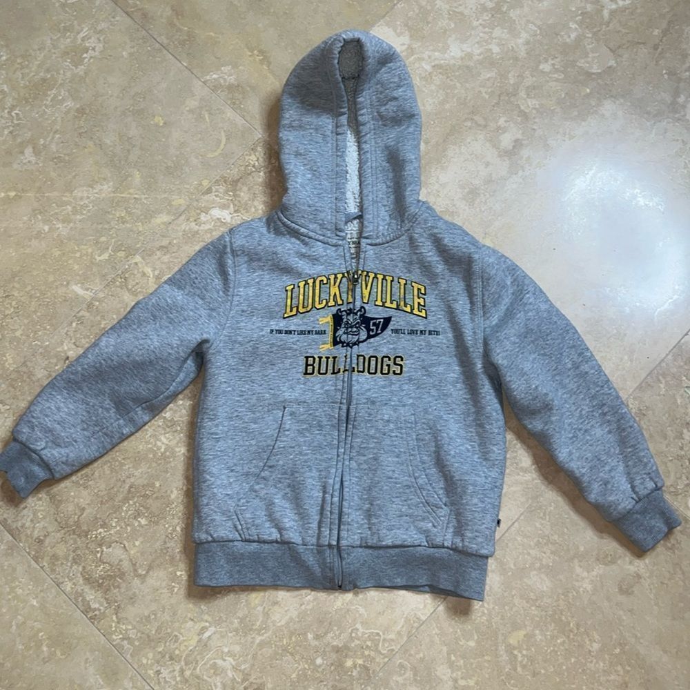 💕Kids Sherpa lined hoodie 💕